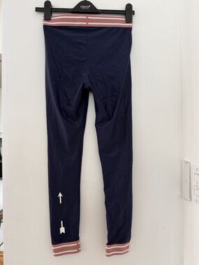 The Upside Form Midi Pants in Navy